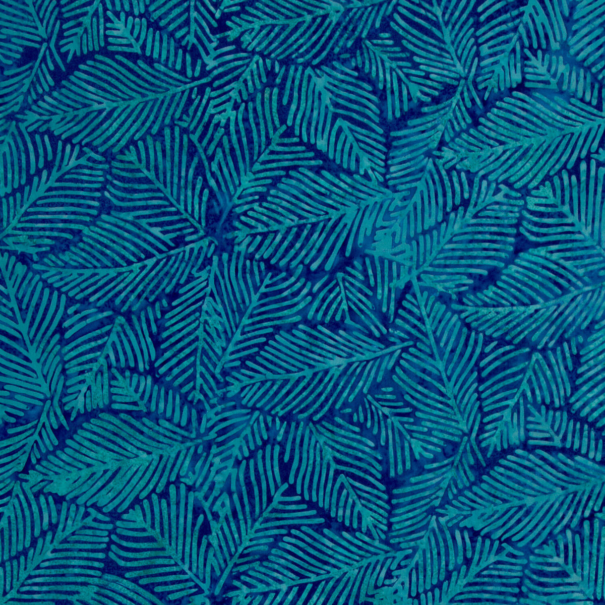 Grandeur Batiks - Palm Leaves Lake Yardage