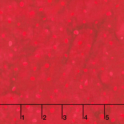 Speckles Batiks - Dots Cherry Yardage