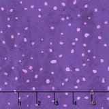 Speckles Batiks - Dots Eggplant Yardage