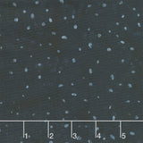 Speckles Batiks - Dots Charcoal Yardage