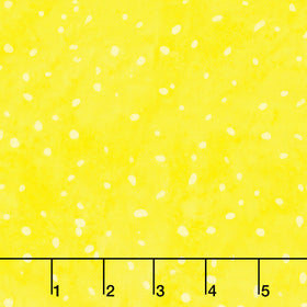 Speckles Batiks - Dots Lemon Yardage