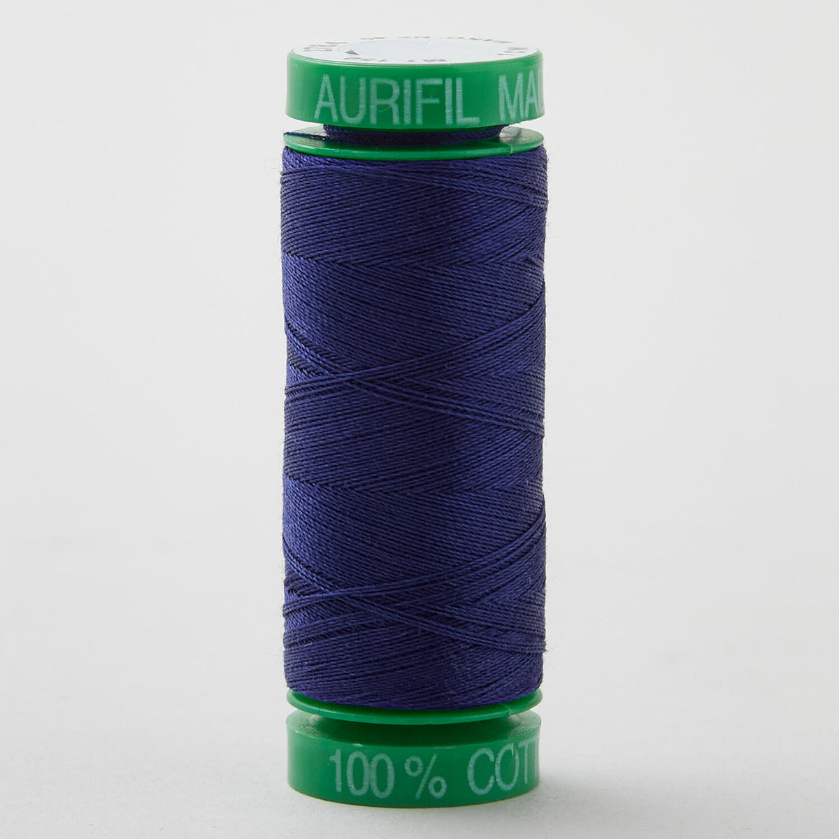 Aurifil 40 WT Cotton Mako Spool Thread Dark Navy