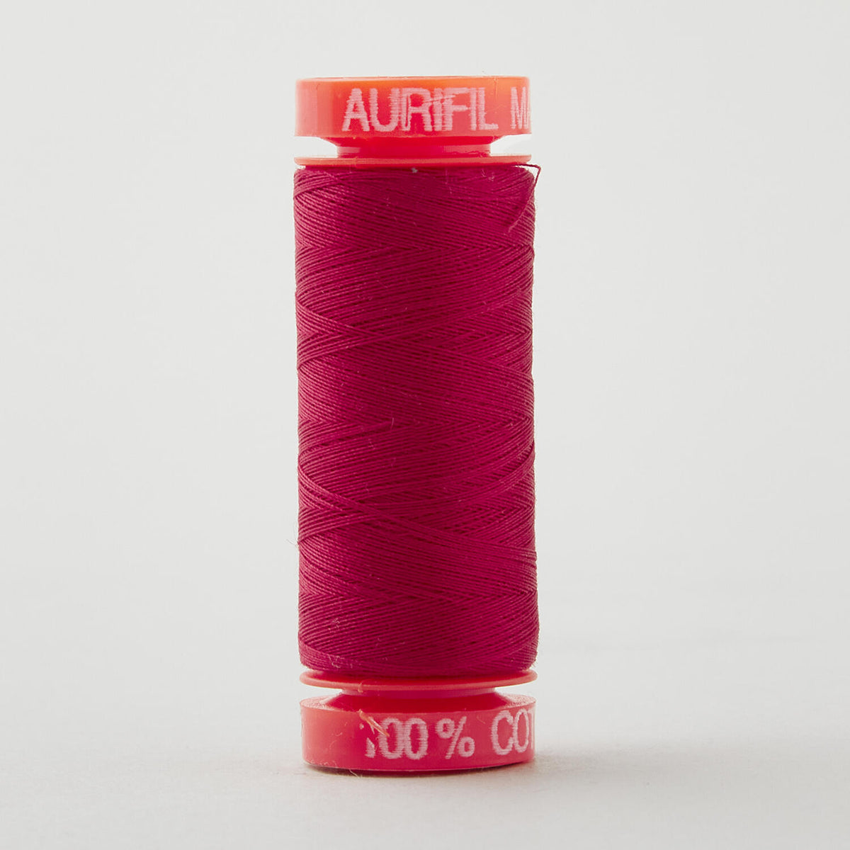 Aurifil 50 WT Cotton Mako Spool Thread Burgundy