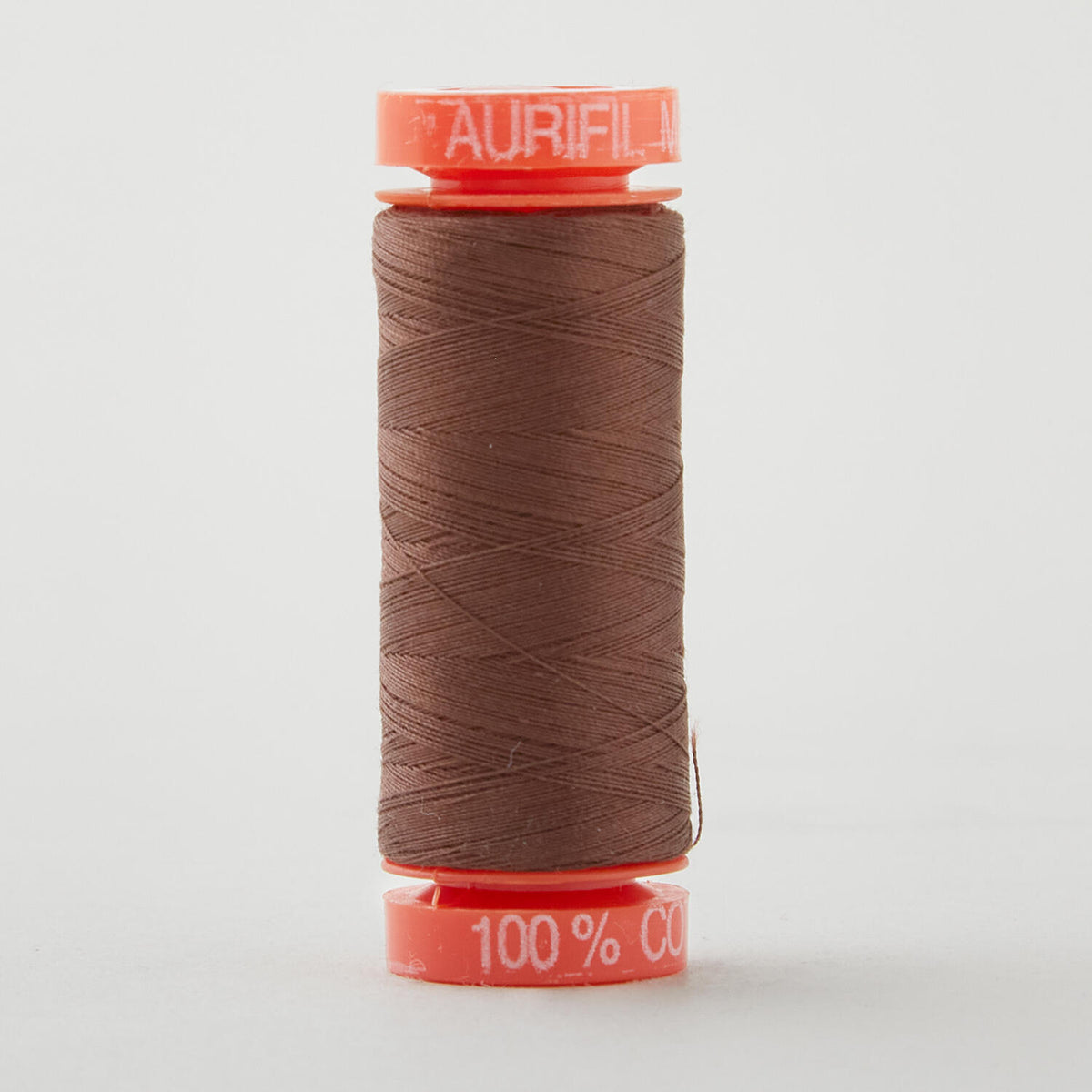 Aurifil 50 WT Cotton Mako Spool Thread Bark