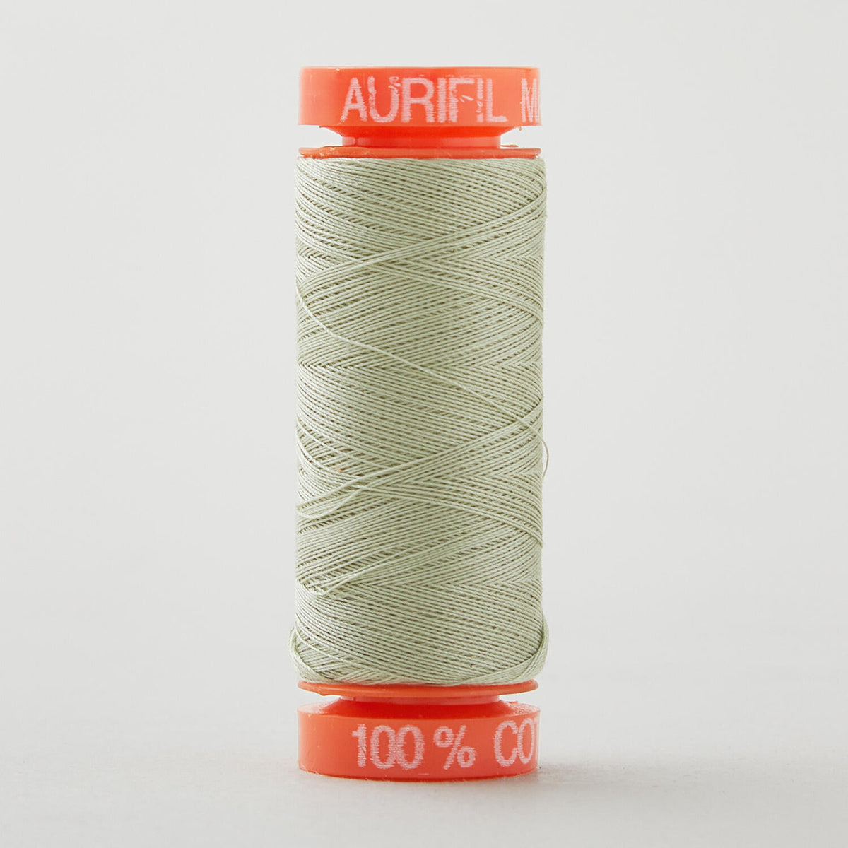 Aurifil 50 WT Cotton Mako Spool Thread Light Laurel Green