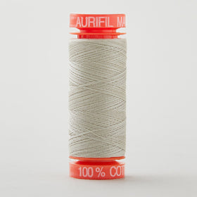 Aurifil 50 WT Cotton Mako Spool Thread Light Grey