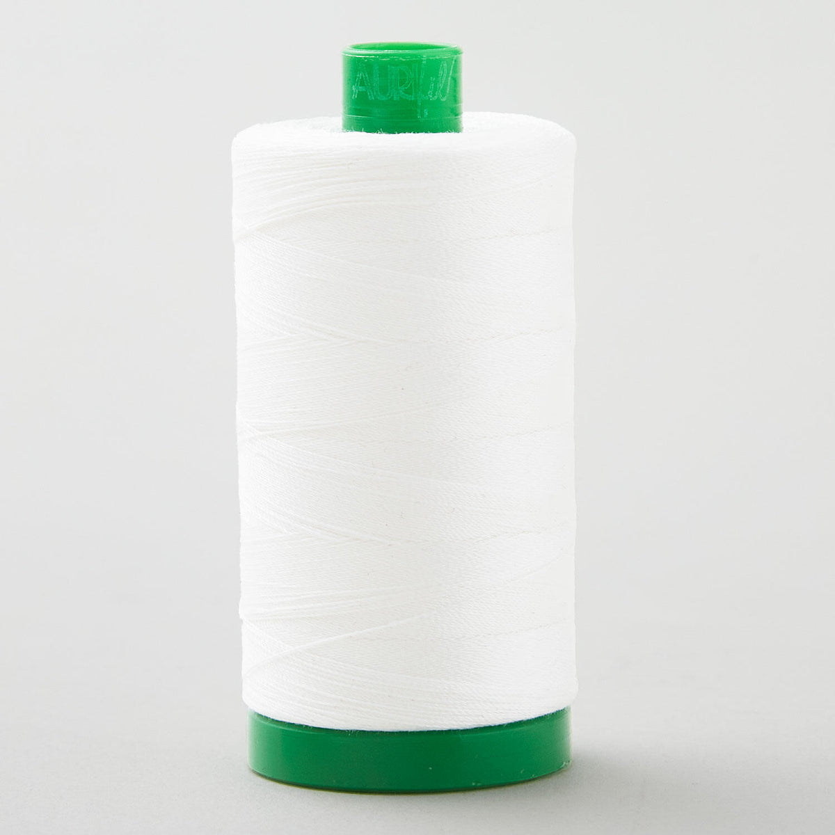 Aurifil 40 WT Cotton Mako Large Spool Thread Natural White