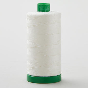 Aurifil 40 WT Cotton Mako Large Spool Thread Chalk