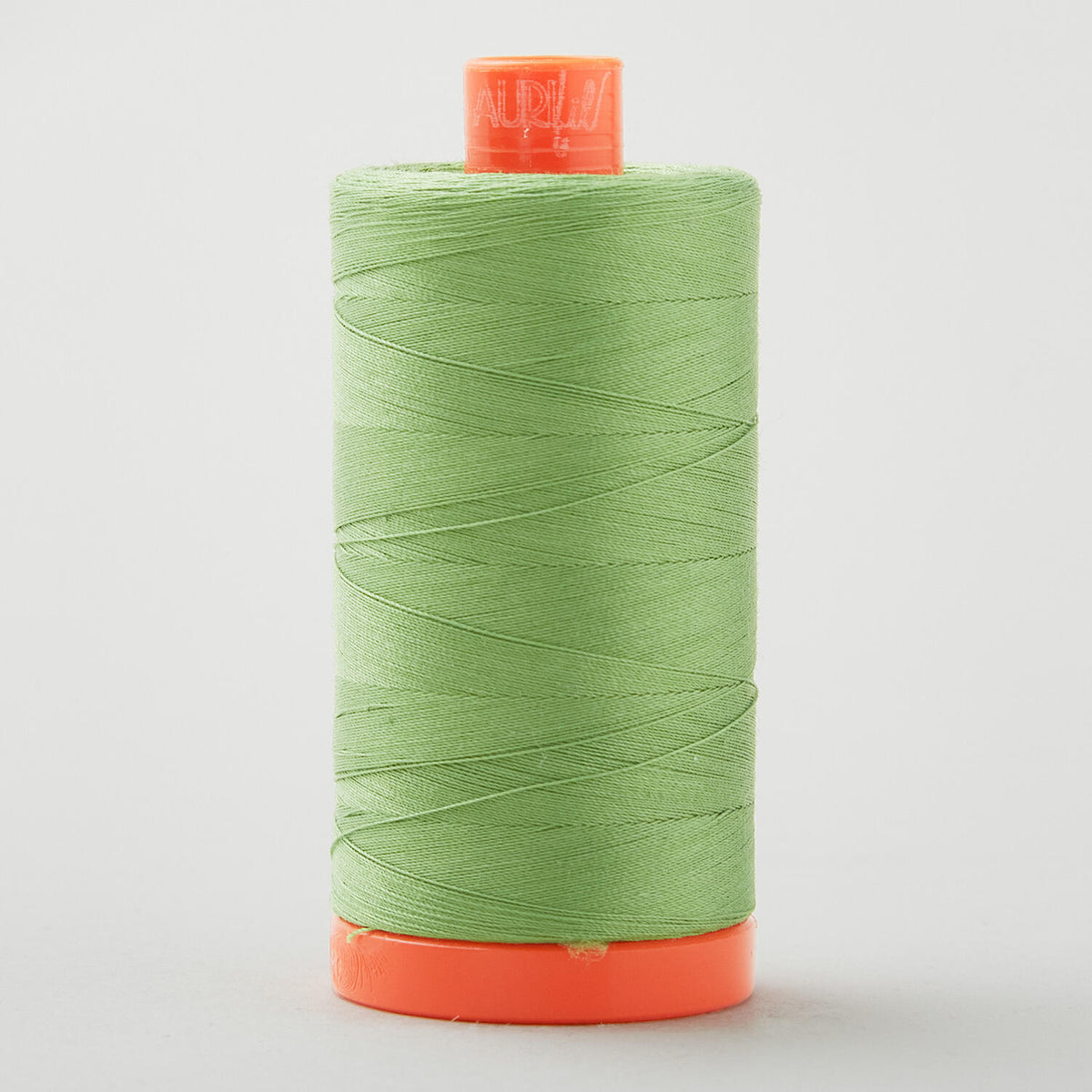 Aurifil 50 WT Cotton Mako Large Spool Thread Grass Green