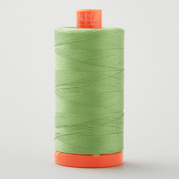 Aurifil 50 WT Cotton Mako Large Spool Thread Grass Green