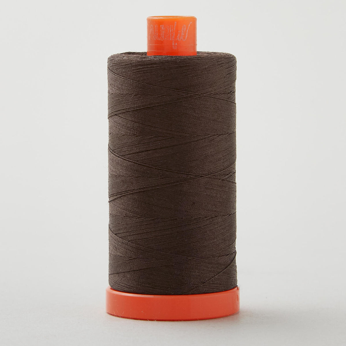 Aurifil 50 WT Cotton Mako Large Spool Thread Very Dark Bark