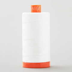 Aurifil 50 WT Cotton Mako Large Spool Thread Natural White