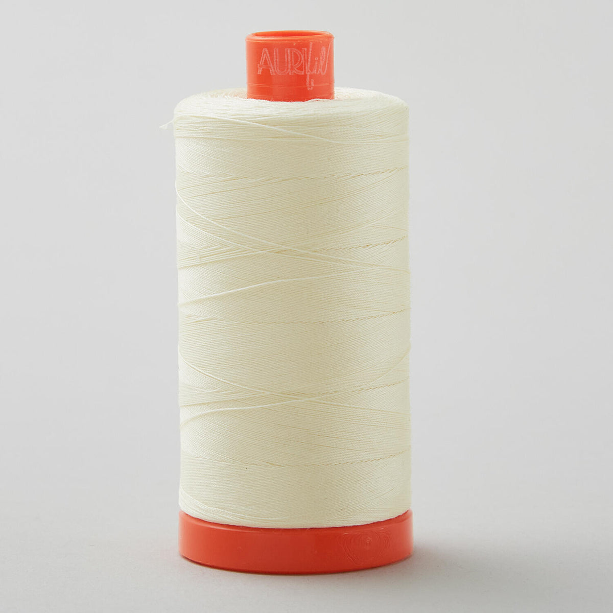 Aurifil 50 WT Cotton Mako Large Spool Thread Light Lemon