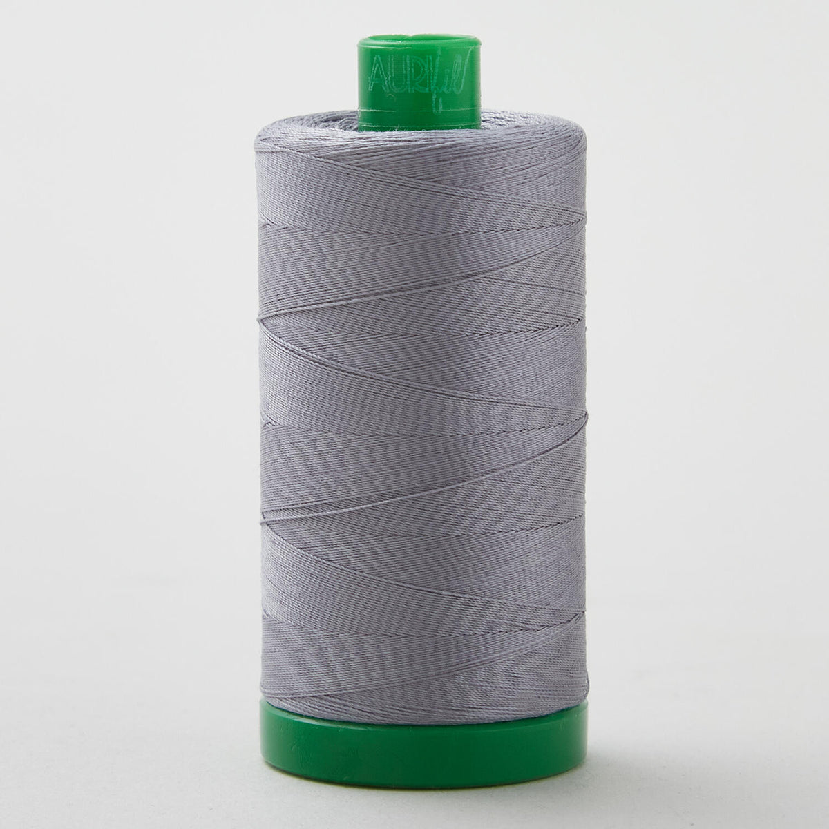 Aurifil 40 WT Cotton Mako Large Spool Thread Grey