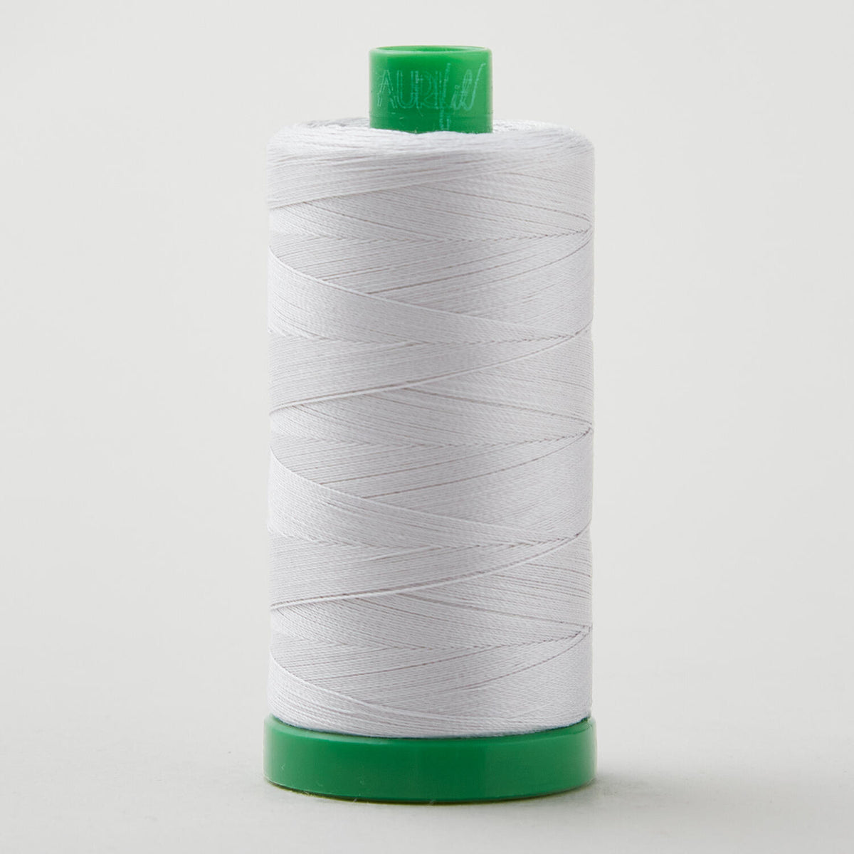 Aurifil 40 WT Cotton Mako Large Spool Thread Aluminum