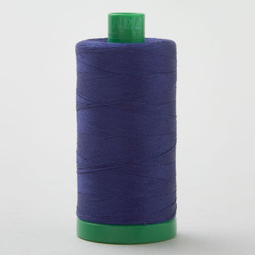 Aurifil 40 WT Cotton Mako Large Spool Thread Dark Navy