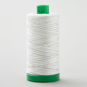 Aurifil 40 WT Cotton Mako Large Spool Thread Silver Moon