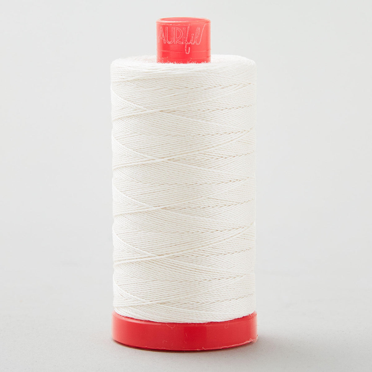 AURIfil 12 WT Cotton Large Spool Thread Ecru