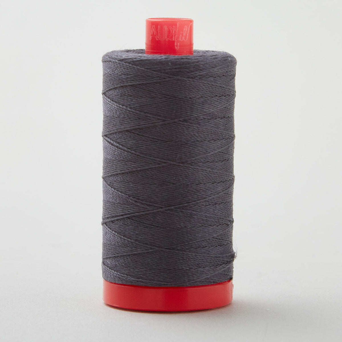 AURIfil 12 WT Cotton Large Spool Thread Dark Grey