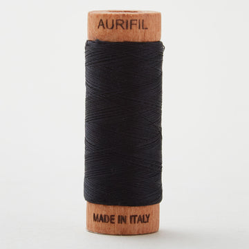 AURIfil™ 80 WT Cotton Spool Thread - Black