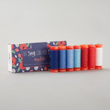 AURIfil 50 WT Oh Say Can You Sew Thread Collection