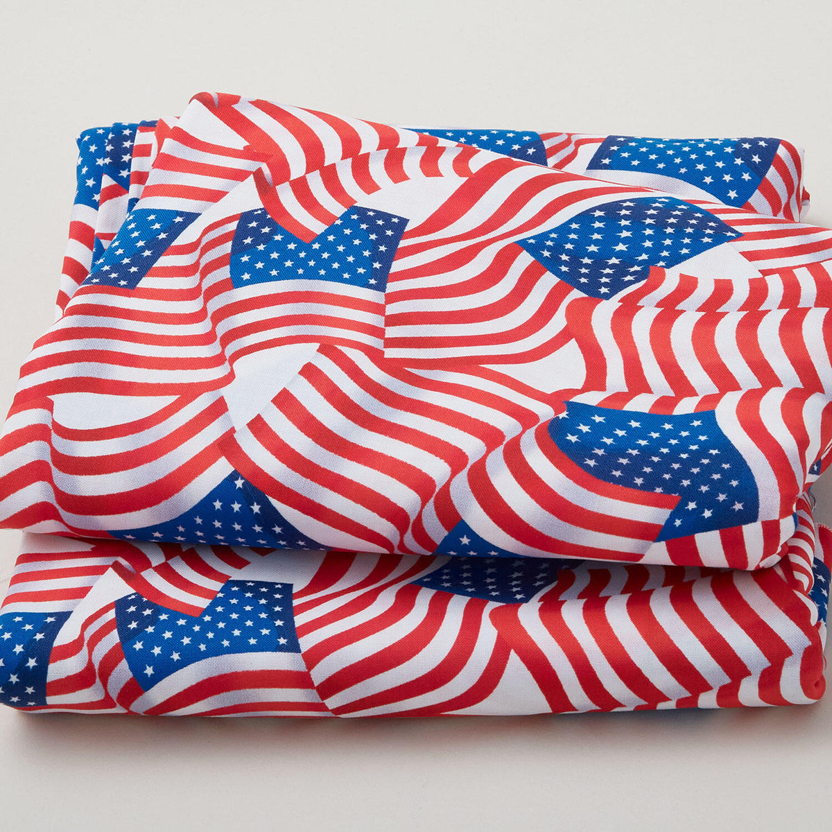 Patriotic - Flag Celebration White 108" 3 Yard Cut