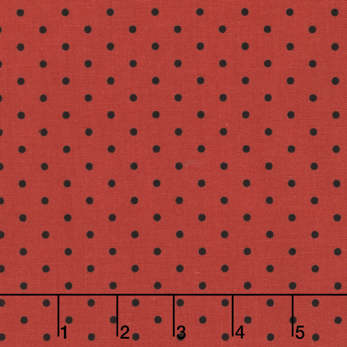 Prairie Chicks - Dot Red Black Yardage