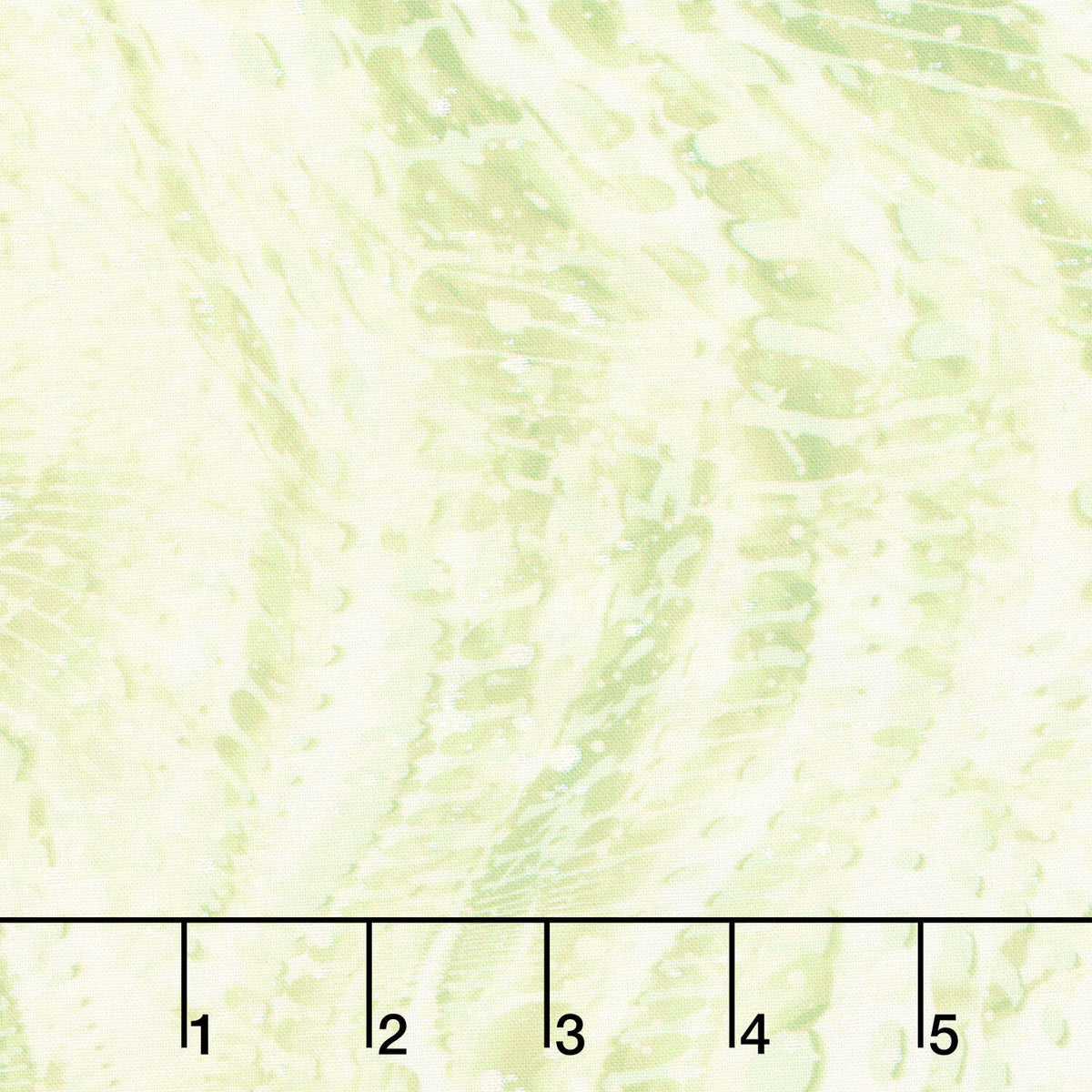 Dragonfly Wonder - Rippling Waves Light Leaf Yardage Digitally Printed