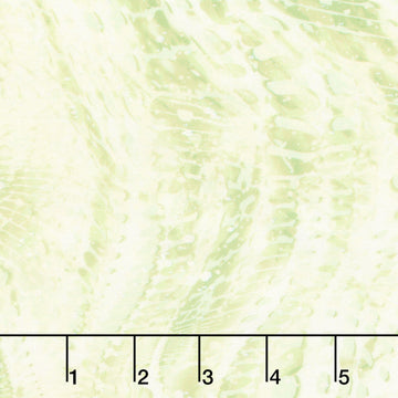 Dragonfly Wonder - Rippling Waves Light Leaf Yardage Digitally Printed