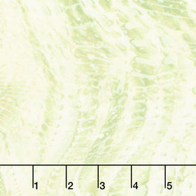 Dragonfly Wonder - Rippling Waves Light Leaf Yardage Digitally Printed