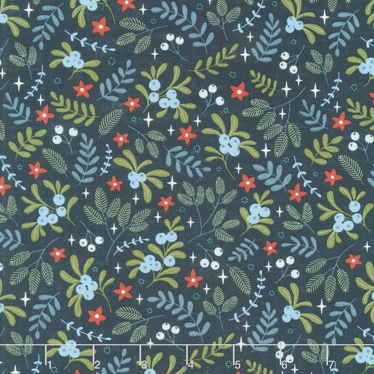 Holly & Hearth - Hearth Midnight Yardage