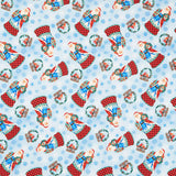 Highland Glen - Santa Blue Yardage