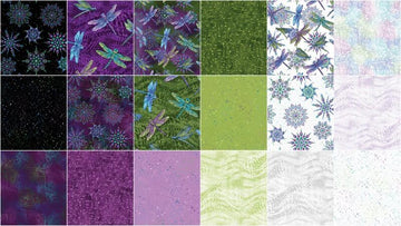 Dragonfly Wonder Digitally Printed Fat Quarter Bundle