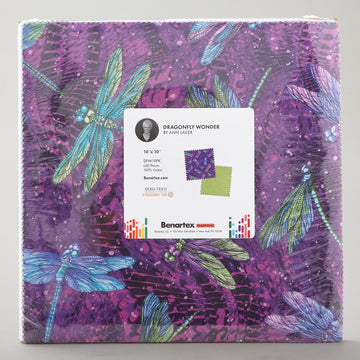 Dragonfly Wonder Digitally Printed 10" Squares