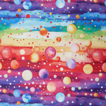 Bubble Pops 108” - Multi 3 Yard Cut
