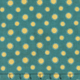 Winter Solstice - Suns Toss Teal Yardage