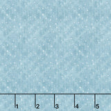 Winter Solstice - Snow Allover Slate Yardage