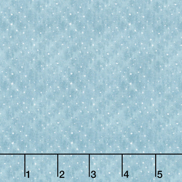 Winter Solstice - Snow Allover Slate Yardage
