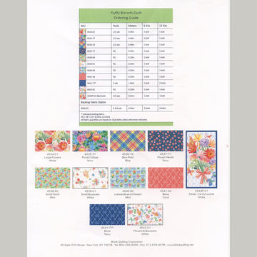 Fluffy Biscuits Quilt Kit