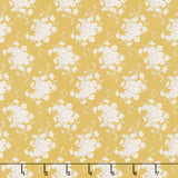 Sunday Brunch - White Flower Sour Yellow Yardage