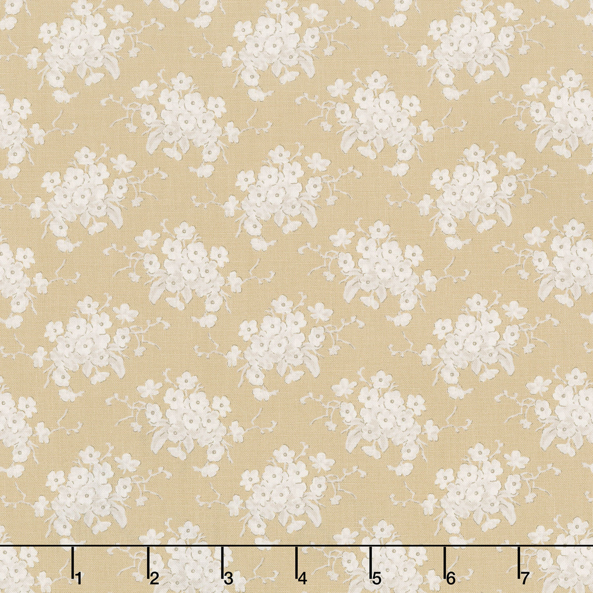 Sunday Brunch - White Flower Sand Yardage