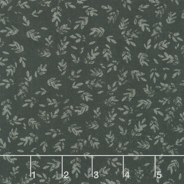 Hen House - Leaves Black Yardage