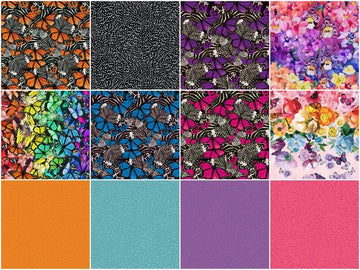 Monarch Gardens Fat Quarter Bundle