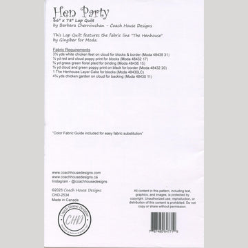Hen Party Quilt Pattern