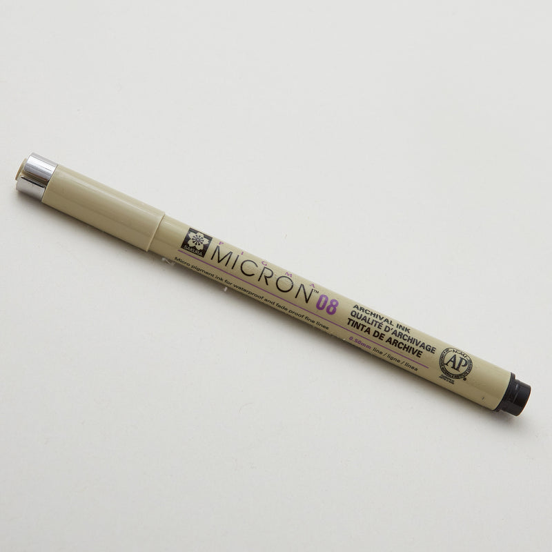 Pigma Micron 08 Pen .50mm - Black
