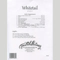 Whitetail Wall Hanging Pattern