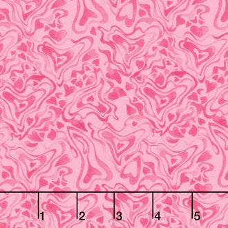 Love Matters - Tonal Hearts Pink Yardage