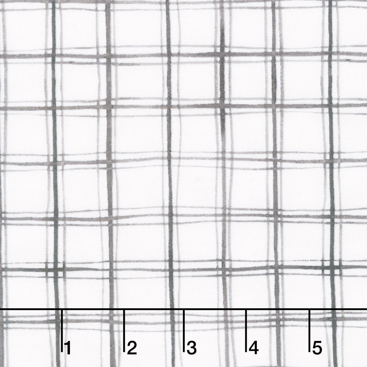 Lemon Zest - Plaid White Yardage