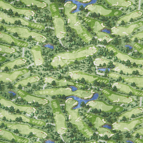 Tee Time! - Golf Course Multi Color Yardage
