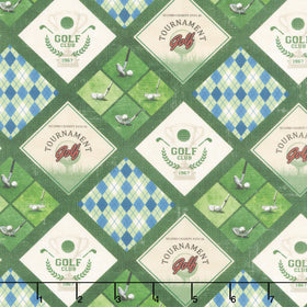 Tee Time! - Frame Up Multi Color Yardage